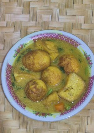Foto resep Soto Tahu Telur Sayuran Bersantan