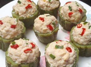 Foto resep Pare Kukus Isi Tahu Telur