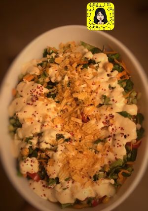 صورة لوصفة سلطة الشيبس 🤤