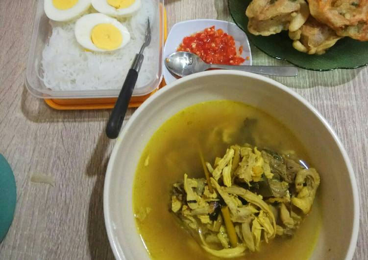 Resep Soto Ayam Simpel, Menggugah Selera