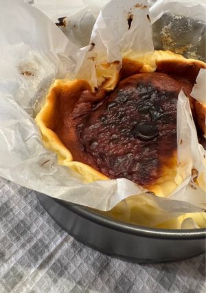 عکسی از دستور چیزکیک سنسباستین