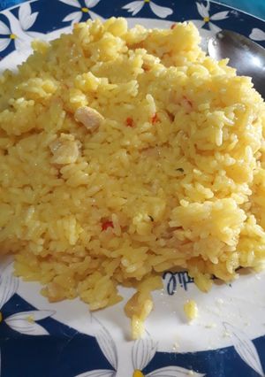 Una foto de Arroz con pollo
