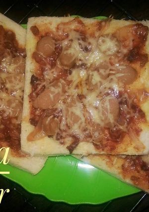 Foto resep Pizza Roti Tawar
