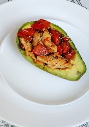 Una foto de Aguacate relleno