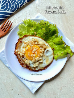Foto resep Telor Ceplok Bawang Putih