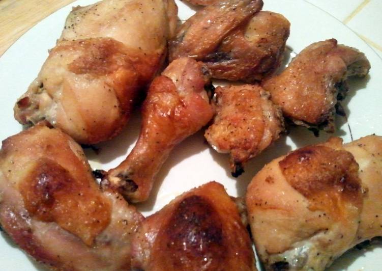 Steps to Make Homemade Brined &amp; Roasted Chicken