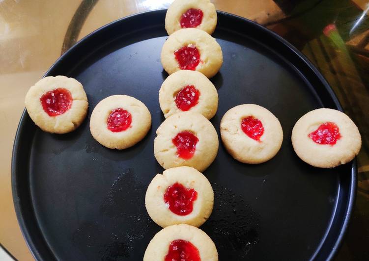 Butter Cookies in Pan