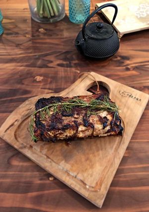 Una foto de Lomo de cerdo de al Romero. Receta de mi Anita🌺