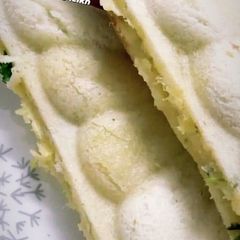 Easy potato bread sandwich A picture of Easy potato bread sandwich.
