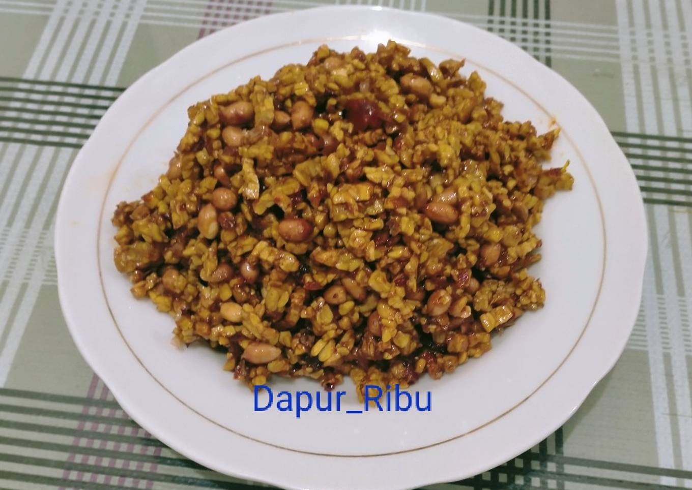 Kering Tempe dan Kacang