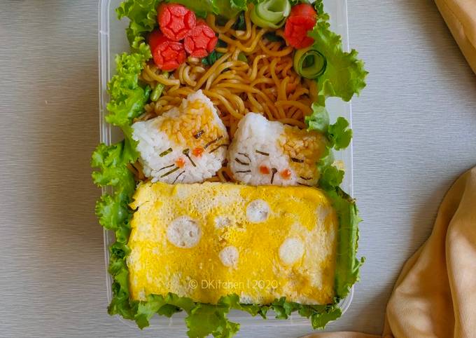 Bagaimana Membuat Bento Simple dan Ekonomis (3) - Mie Anti Gagal