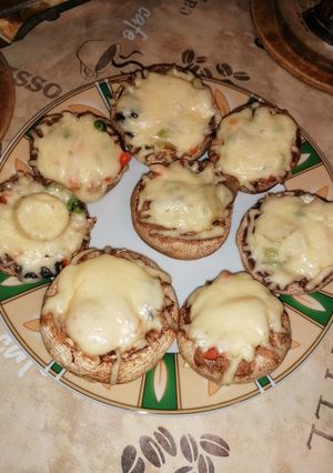 Töltött gomba recept fotója