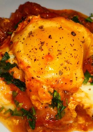 Una foto de Shakshuka  شكشوكة