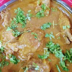 A picture of Chicken curry.