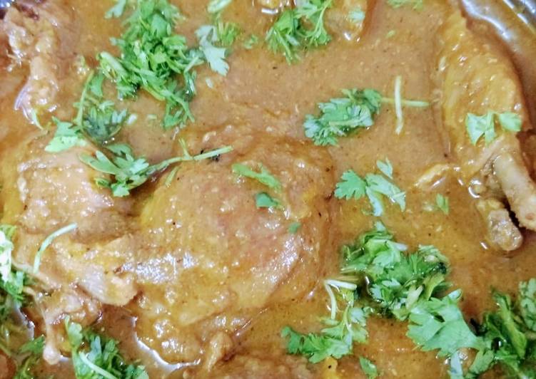 Steps to  Chicken curry