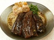 A picture of pickled daikon radish