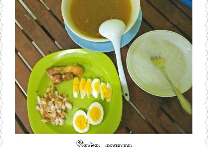 Soto ayam instan sarapan #5