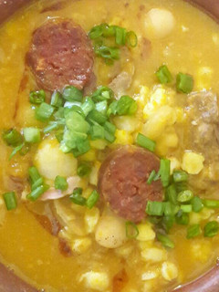 Una foto de Locro bien salteño