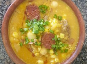 Una foto de Locro bien salteño