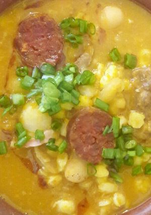Una foto de Locro bien salteño