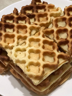 格子鬆餅 的食譜成品照片
