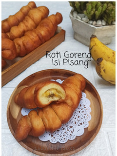 Foto resep Roti Goreng Isi Pisang