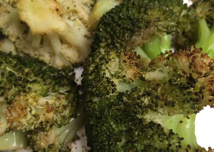 Steps to Make Quick Baked Broccoli 🥦