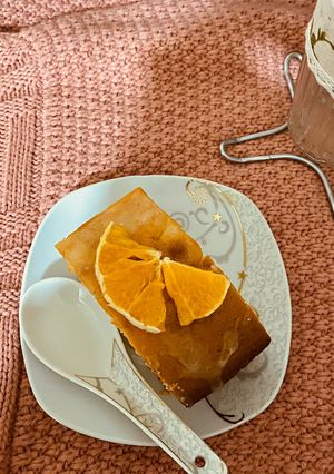 صورة لوصفة كيكة البرتقال بطريقتي 🌹🥰