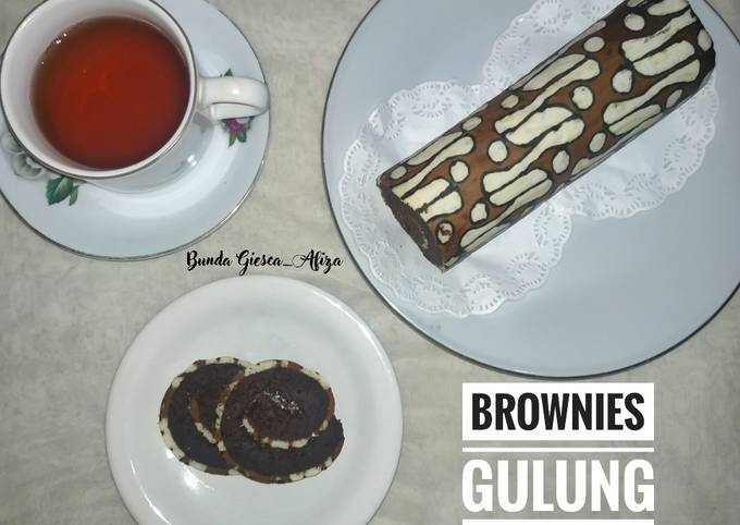 Resep Brownies Kukus Gulung Batik Oleh Bunda Giesca Afiza Cookpad