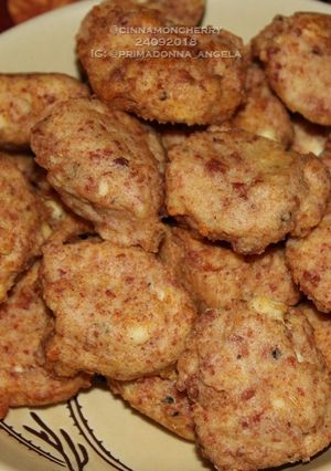 A picture of Corned Beef Patties with Potato and Ricotta.
