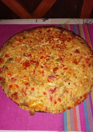 Una foto de Tortilla de arroz deliciosa!!!