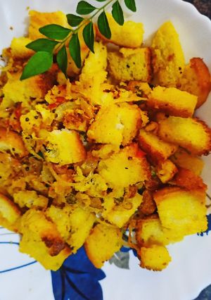 A picture of Bread Poha.