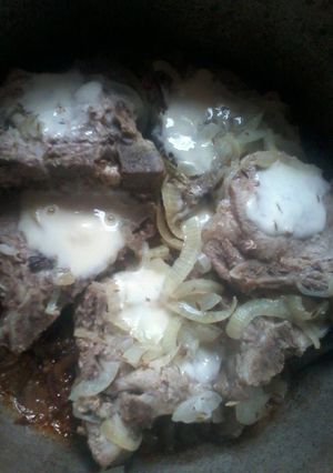 Una foto de Chuletas de cerdo al queso