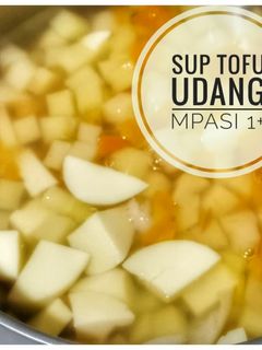 Foto resep Sup Tofu Udang (MPASI 1+)