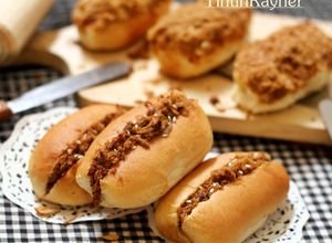 Foto resep Beef Floss Bun aka Roti Abon mini,-step by step- ^^