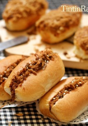 Foto resep Beef Floss Bun aka Roti Abon mini,-step by step- ^^