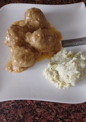 Una foto de Kottbullar - albóndigas suecas