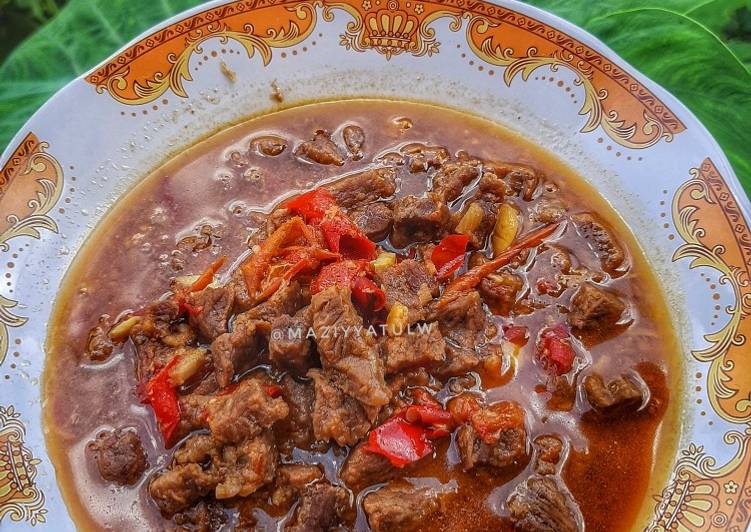 Tumis Daging Asam Manis