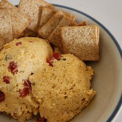 A picture of Pimento cheese.