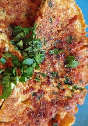 صورة لوصفة عجة بالبندورة 😍