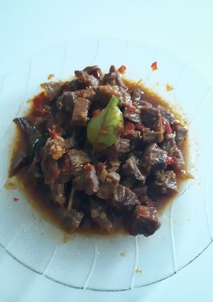 Foto resep Sambal goreng daging sapi