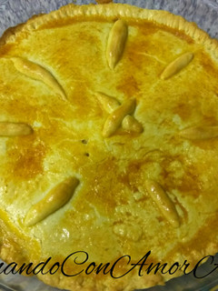 Una foto de Tarta de manzana americana