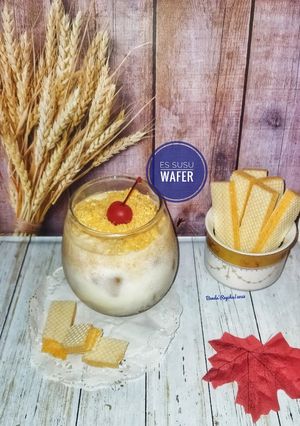 Foto resep 398. 🧊 Es Susu Wafer