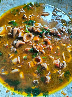 Foto resep Cumi kuah hitam pedas