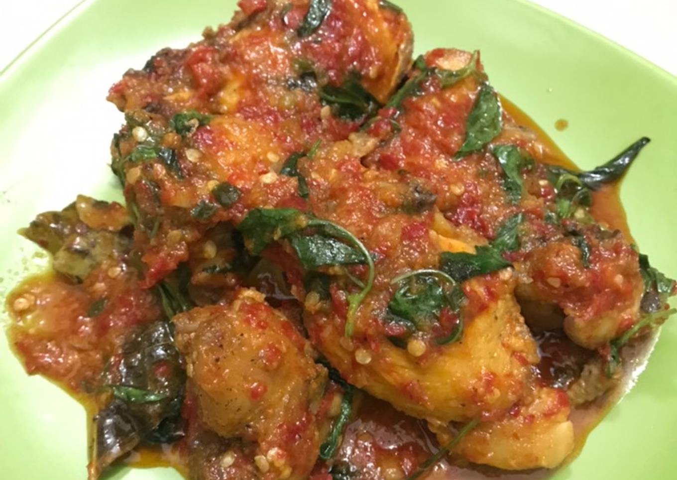 Rica rica ayam kemangi