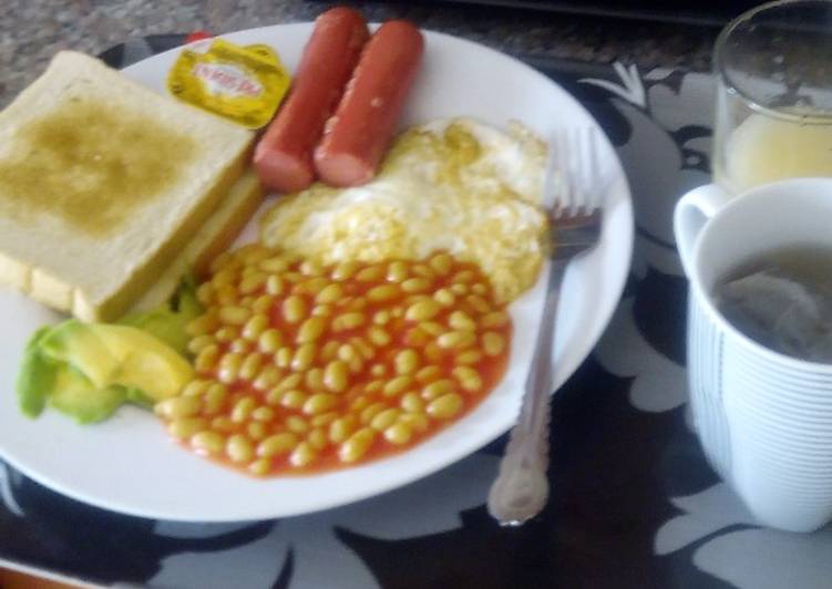 Recipe of Speedy English breakfast