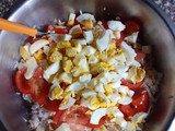 Ensalada rápido y con pocos ingredientes sencilla y rica