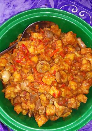 Foto resep Tempe ampela balado super hot