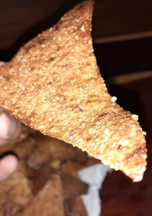 Una foto de Nachos (Doritos) caseros para pasar la cuarentena