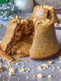 Coulant de turrón saludable